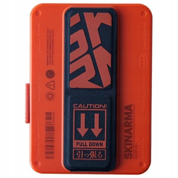 Portfel Skinarma Mirage Kira Kobai Wallet Magnetic Grip Stand, pomarańczowy