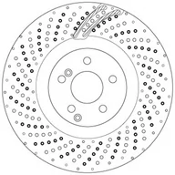 Tarcze hamulcowe - TRW Tarcza hamulcowa DF6873S DF6873S - miniaturka - grafika 1