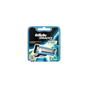 Gillette Mach 3 Manual HD M) wkład do maszynki do golenia 4szt - Maszynki do golenia i wkłady - miniaturka - grafika 2