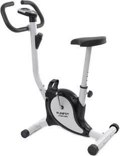 FunFit, Rower treningowy mechaniczny, szaro-czarny - Rowery treningowe - miniaturka - grafika 1