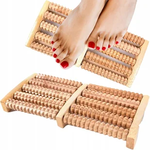 Drewniany Masażer Poprawiający Krążenie do Ciała Stóp Nóg Roller Ręczny - Masażery Drewniany Masażer Poprawiający Krążenie do Ciała Stóp Nóg Roller Ręczny - Masażery - miniaturka - grafika 1