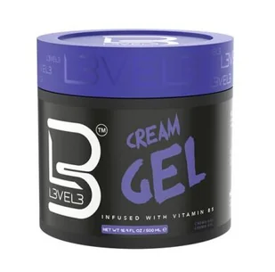 L3VEL3 Cream Gel, kremowy żel do stylizacji, średni chwyt, 500ml - Kosmetyki do stylizacji włosów - miniaturka - grafika 1
