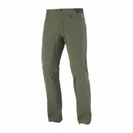 Spodnie sportowe damskie - Spodnie Salomon Wayfarer Zip Off Forest Night - miniaturka - grafika 1