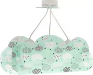 Lampy sufitowe - Zielone Chmury lampa wisząca 3-punktowa 41410H - miniaturka - grafika 1