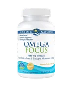 Witaminy i minerały - Omega Pharma Nordic Naturals Focus 1280mg 3 + Cytokolina + Bacopa ( 60 kaps.) Nordic Naturals FE49-1757C - miniaturka - grafika 1