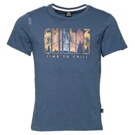 Koszulki sportowe męskie - Koszulka męska Chillaz Time to Chill Rozmiar: XXL / Kolor: ciemnoniebieski - miniaturka - grafika 1