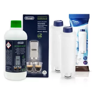 Zestaw Do Delonghi AL-S002 2szt, Odkamieniacz EcoDecalk 500ml 1szt - Akcesoria i części do ekspresów do kawy - miniaturka - grafika 1