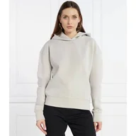 Bluzy damskie - Calvin Klein Bluza METALLIC MICRO LOGO Regular Fit - miniaturka - grafika 1