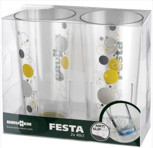 Komplet szklanek Brunner Festa Space - Akcesoria i części AGD - miniaturka - grafika 1