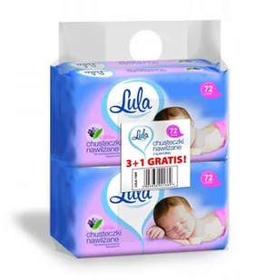 STELLA LULA Chusteczki nawilżane z Alantoiną 72szt 3+1 gratis - Chusteczki nawilżane - miniaturka - grafika 2
