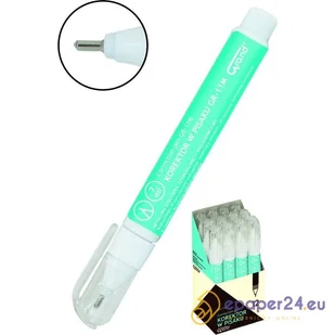 Grand Korektor w piórze metalowa końcówka 7ml KWB066A - Korektory - miniaturka - grafika 3