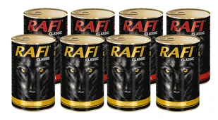 Rafi Classic MIX SMAKÓW w Sosie 12x1240g - Mokra karma dla psów - miniaturka - grafika 1