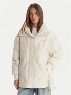 Kurtki damskie - Guess Kurtka zimowa V5BL13 WHHZ2 Écru Regular Fit - miniaturka - grafika 1