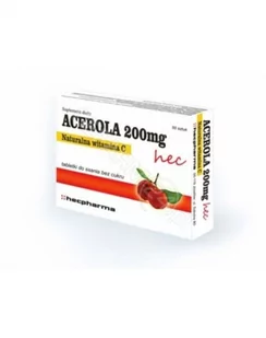 Hecpharma Acerola 200mg 50 szt. - Witaminy i minerały - miniaturka - grafika 1