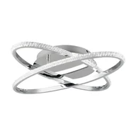 Lampy sufitowe - Lampa sufitowa LED w kolorze srebra Lane – Trio - miniaturka - grafika 1