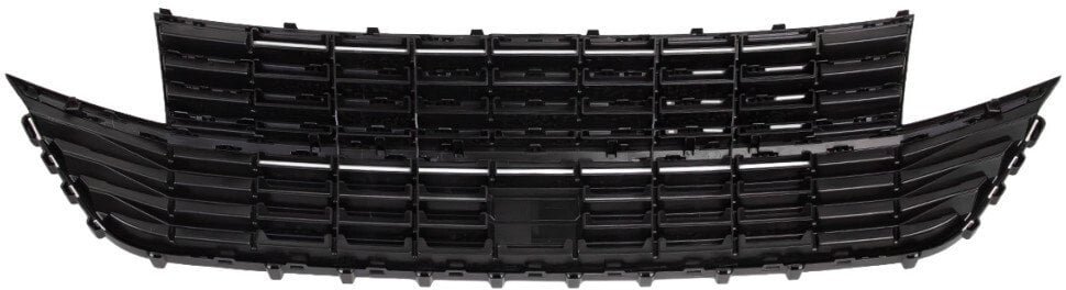 LOBRO Grill Volkswagen Transporter T6.1 Caravelle Matt Black