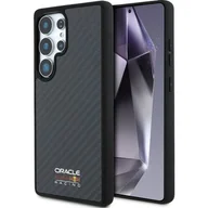 Etui i futerały do telefonów - Etui RED BULL Real Carbon Fiber Shiny Logo MagSafe do Samsung Galaxy S25 Ultra Czarny - miniaturka - grafika 1