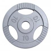 Obciążenia - Obciążenie żeliwne Gripper 50mm srebrne 10 kg - miniaturka - grafika 1