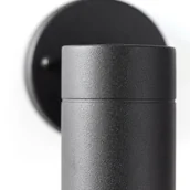 Lampy ogrodowe - Brilliant Kinkiet zewnętrzny Jandy down, stały, czarny, metal, GU10 - miniaturka - grafika 1