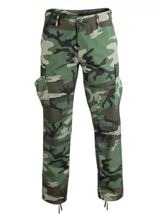 spodnie bojówki US RANGER HOSE TYP BDU " STRAIGHT CUT " WOODLAND-XL - Spodnie męskie - miniaturka - grafika 1