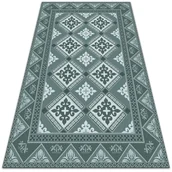 Dywany - Dywan winylowy Geometria i ornamenty 100x150 cm - miniaturka - grafika 1