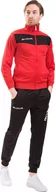 Dresy męskie - Dres Givova Tuta Visa Triacetato czerwono-czarny TR018 1210-XL - miniaturka - grafika 1