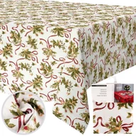 Obrusy i serwetki - Obrus świąteczny plamoodporny 180x130 cm - miniaturka - grafika 1
