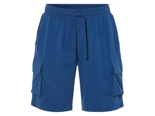 LIVERGY® Szorty dresowe cargo męskie (Niebieski, M (48/50)) - Spodnie męskie LIVERGY® Szorty dresowe cargo męskie (Niebieski, M (48/50)) - Spodnie męskie - miniaturka - grafika 1