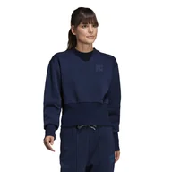 Bluzy damskie - Bluza damska adidas  KK Sweat Crew Night Indigo L - miniaturka - grafika 1