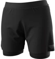 Spodnie sportowe damskie - DYNAFIT Spodenki Alpine Pro 2in1 Shorts W Black Out - miniaturka - grafika 1