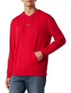 Bluzy męskie - BOSS Loungew męska bluza z kapturem, Open Pink693, S - miniaturka - grafika 1