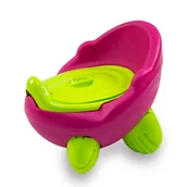 Nocniki - Nocnik tradycyjny plastikowy dla dziecka toaleta kibelek wc różowy UC82302-1 - miniaturka - grafika 1