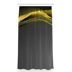 Klasyczna zasłona kolory 150x280 Abstrakcja żółta, Fabricsy - Zasłony - miniaturka - grafika 1