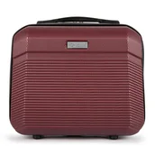 Walizki - Kuferek podróżny mały ABS STL945 brązowy - miniaturka - grafika 1