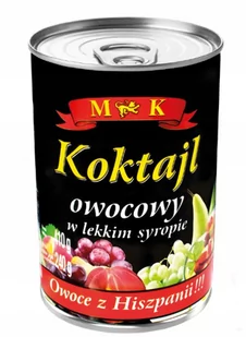 MK Koktajl owocowy w lekkim syropie 410 g - Zdrowa żywność - miniaturka - grafika 1
