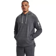 Bluzy sportowe męskie - Bluza męska Under Armour RIVAL TERRY HOODIE - miniaturka - grafika 1