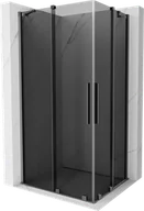 Kabiny prysznicowe - Mexen Velar Duo kabina prysznicowa rozsuwana 90x80 cm, grafit, gun metal - 871-090-080-42-95 - miniaturka - grafika 1
