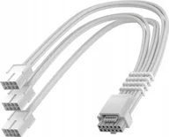 Kable komputerowe i do monitorów - AsiaHorse Adapter przejściówka Przedłużacz 3*8 PIN 12VHPWR 600W 16 AWG AsiaHorse - miniaturka - grafika 1
