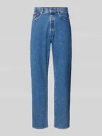 Spodnie męskie - Jeansy o kroju straight fit z 5 kieszeniami model ‘901’ - miniaturka - grafika 1