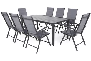 Meble ogrodowe aluminiowe Ibiza 185 cm Grey / Window Grey 8+1 - Meble ogrodowe - miniaturka - grafika 2