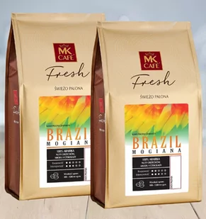 ZESTAW - Kawa ziarnista MK Cafe Fresh Brazil Mogiana 2x1kg - Kawa - miniaturka - grafika 2
