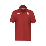 Koszulki męskie - Kappa T-shirt męski, czerwony/biały, XL - miniaturka - grafika 1