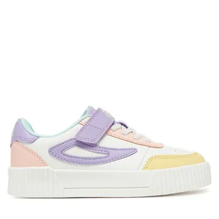 Sneakersy Fila MILENA VELCRO FFK0242_13068 Biały - Buty dla dziewczynek - miniaturka - grafika 1