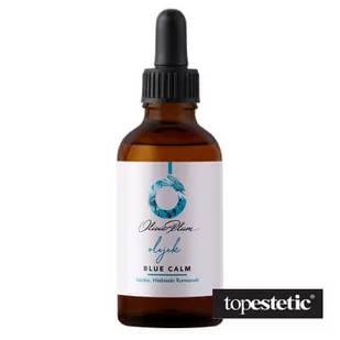 Olivia Plum Olivia Plum Blue Calm Oil Olejek, Jojoba i niebieski rumianek 30 ml - Serum do twarzy - miniaturka - grafika 1