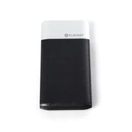 Powerbanki - Platinet POWER BANK LEATHER 5000mAh 2A polymer BLACK [44383] - miniaturka - grafika 1