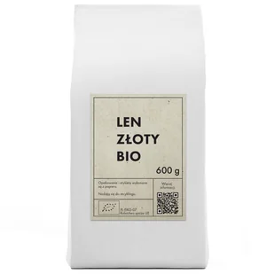 The Planet Len złoty (siemię lniane) 600 g Bio - żywność - Zdrowa żywność - miniaturka - grafika 1