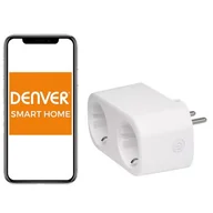Systemy inteligentnych domów - Denver Przejściówka do wtyczki Denver Electronics Biały dshp200 - miniaturka - grafika 1