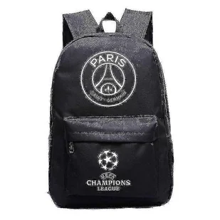 Czarny Paryż Uefa Champions League Torba na ramię Plecak fana Torba szkolna Torba szkolna - Torebki damskie - miniaturka - grafika 1