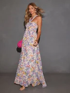 Sukienki - LA Angels Sukienka w kolorze fioletowym - miniaturka - grafika 1