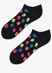 Stopki męskie w neonowe czaszki Footies Men Neon Skulls Marilyn - Skarpetki męskie - miniaturka - grafika 1